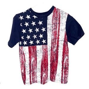 Place Red, White, and Blue Stars and Stripes Tee